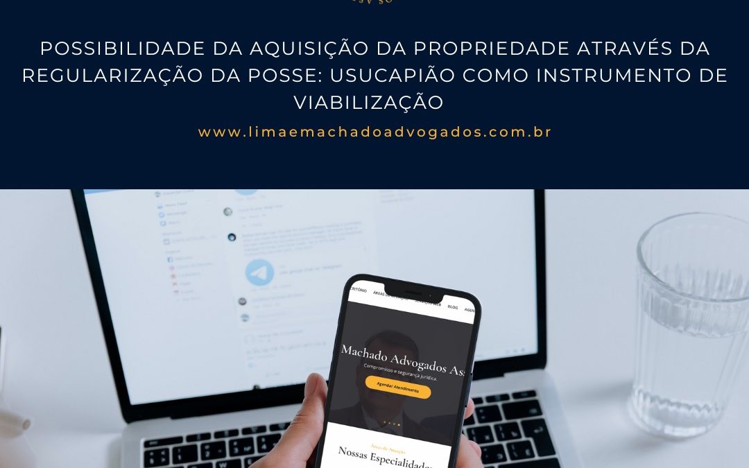 POSSIBILIDADE DA AQUISIÇÃO DA PROPRIEDADE ATRAVÉS DA REGULARIZAÇÃO DA POSSE: USUCAPIÃO COMO INSTRUMENTO DE VIABILIZAÇÃO